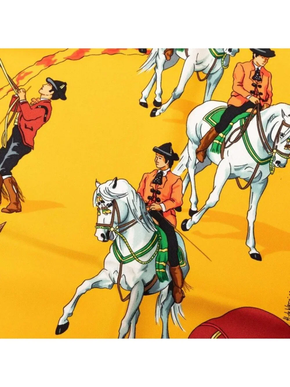 Hermes Carre 90 Real Escuela Andaluza Del Arte Royal Andalusian Equestrian